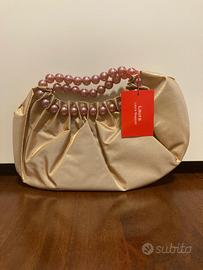 Laura Biagiotti: borsetta ‘perle’ nuova, originale