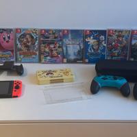 Nintedo switch 1 con accessori, giochi e memoria