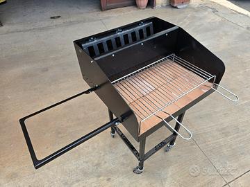 Barbecue rettangolare in ferro