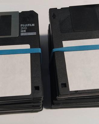 40  floppy disk usati e formattati