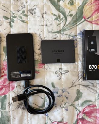 Hard Disk Samsung 870 QVO 2.5”  8TB