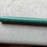 Stock tubi pp-r in polipropilene verde