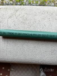 Stock tubi pp-r in polipropilene verde