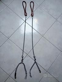 2 Collari con guinzaglio.