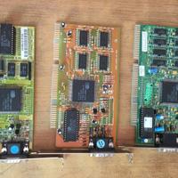 3 schede video ISA Cirrus Logic