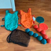 Gioco palline e pettorina