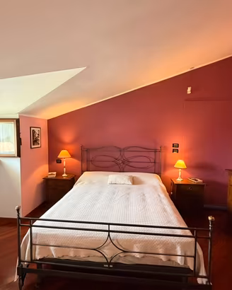 Telaio letto in ferro battuto