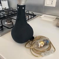 Lampada faretto in tessuto