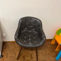 Sedie Calligaris in pelle