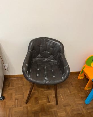 Sedie Calligaris in pelle