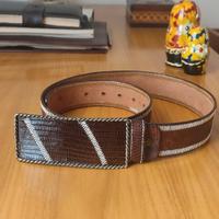 Cintura in cuoio made in italy 