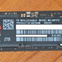 SSD Samsung 980 PRO 2 TB NVME 2280 NUOVO MAI USATO