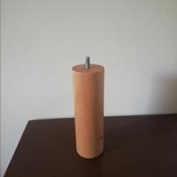 Piedi e gambe mobili legno Ø 5.5 x H 18 cm M 8


