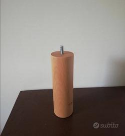 Piedi e gambe mobili legno Ø 5.5 x H 18 cm M 8


