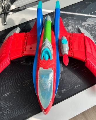 Jet PJ Masks originale con personaggio incluso