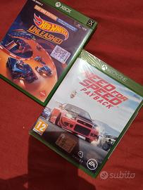 giochi vari Xbox hot wheels Need for speed auto