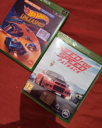 giochi vari Xbox hot wheels Need for speed auto
