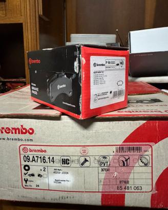 Dischi piu pastiglie brembo