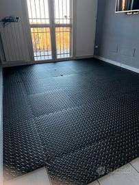 Pavimento gommato 60x60x10mm - 11mq