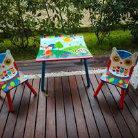 Tavolo e sedie gioco bimbo