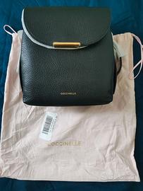 Zainetto di coccinelle in pelle nero