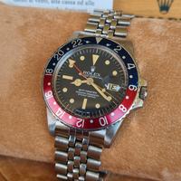 ROLEX GMT MASTER 1675 RARO QUADRANTE RADIALE  1977