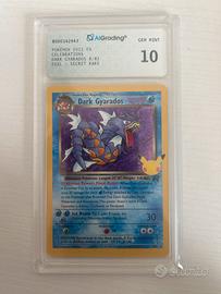 Dark gyarados 25th anniversary graded 10