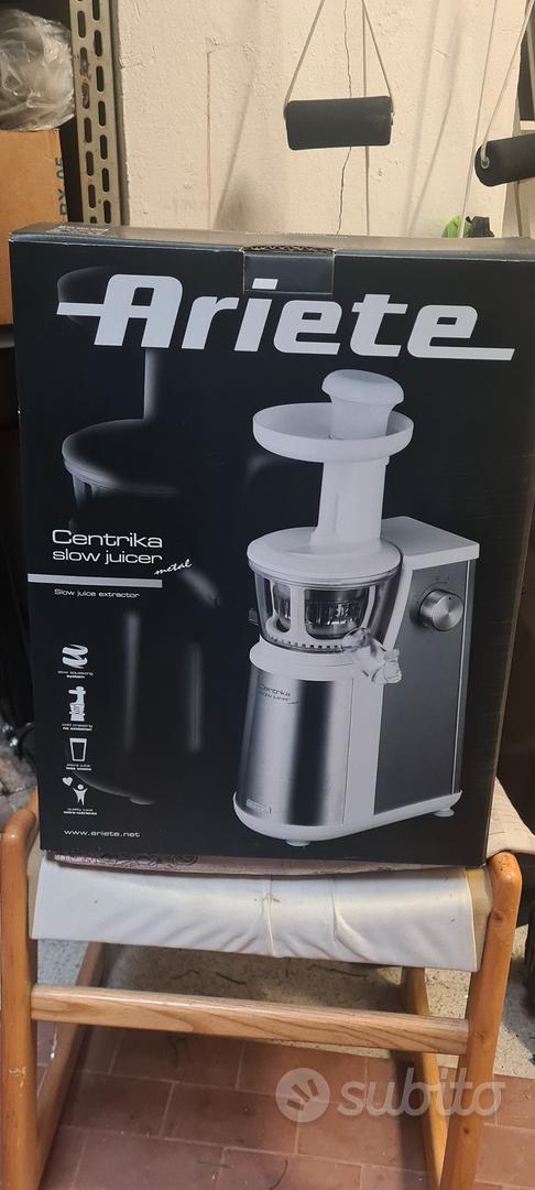 Centrifuga Ariete Centrika Metal - Estrattore Succo Per Frutta E Verdura, 700W, Acciaio Inox - Foto 11