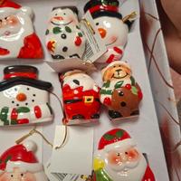 Set 8 porta tovagliolo natalizi 