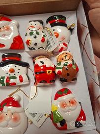 Set 8 porta tovagliolo natalizi 