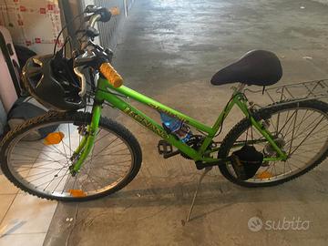 Bici Legnano verde