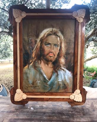 Quadro volto di Gesù