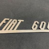 Targhetta Fiat 600