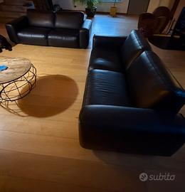 Coppia divani in similpelle