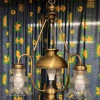 Lampadario a sospensione vintage