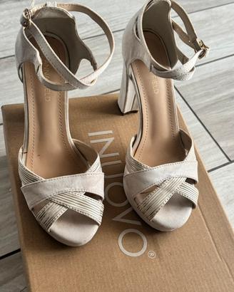 Sandali Anna Field con tacco e plateau taglia 36