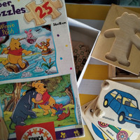 Giochi e puzzle in legno