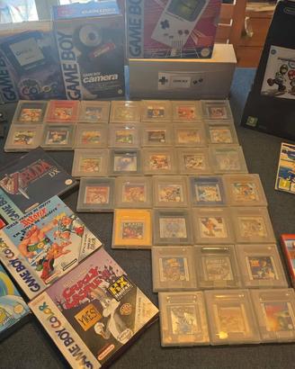 collezione nintendo game boy micro cube color