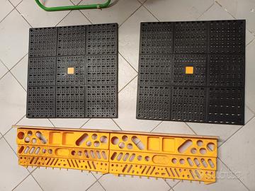 Pannelli appendi utensili in plastica