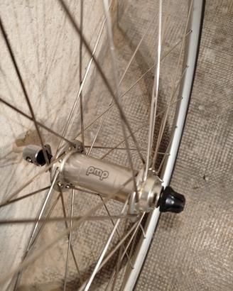 Ruota anteriore per bicicletta. 