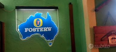 insegna luminosa  Australia Foster's'