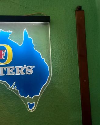 insegna luminosa  Australia Foster's'