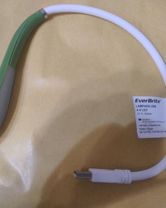 Lampada USB a 8 LED