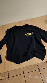 Felpa nera GoldBet Mividi taglia M