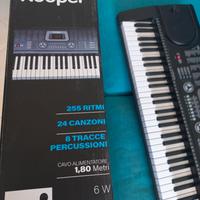 Tastiera elettronica kooper 61 tasti semipesati
