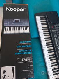 Tastiera elettronica kooper 61 tasti semipesati