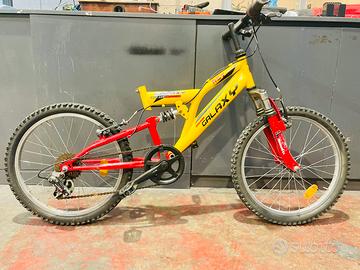 Galaxy BMX/MTB da 20” con doppia sospensione