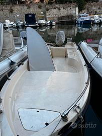 Gabbianella 40 CV all'ormeggio