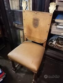 poltrone di cuoio