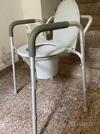 Sedia comoda WC per anziani